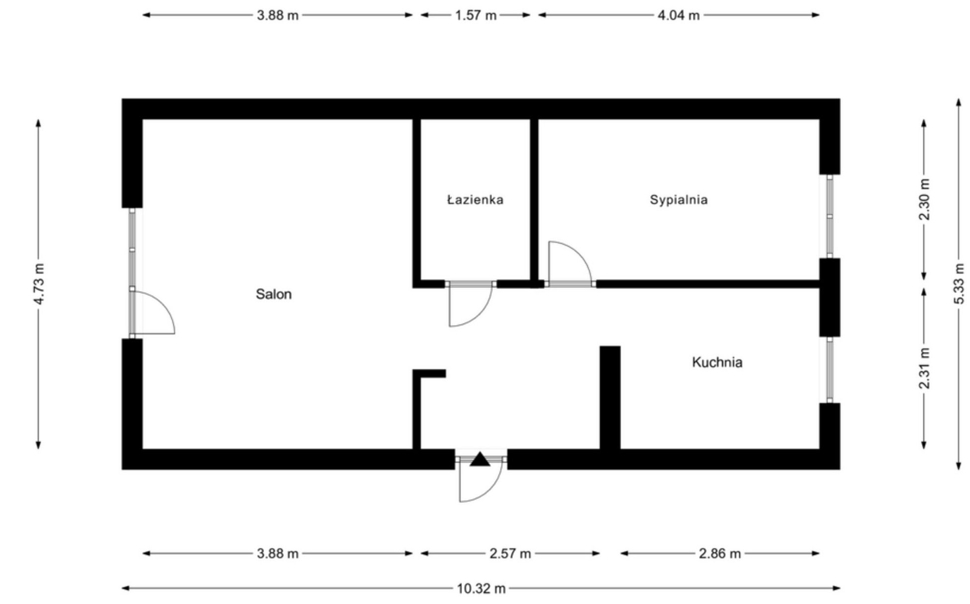 Nowoczesne mieszkanie blisko Rusałki – 2 pokoje - Mieszkanie - Wynajem - Poznań, Jeżyce / Ogrody