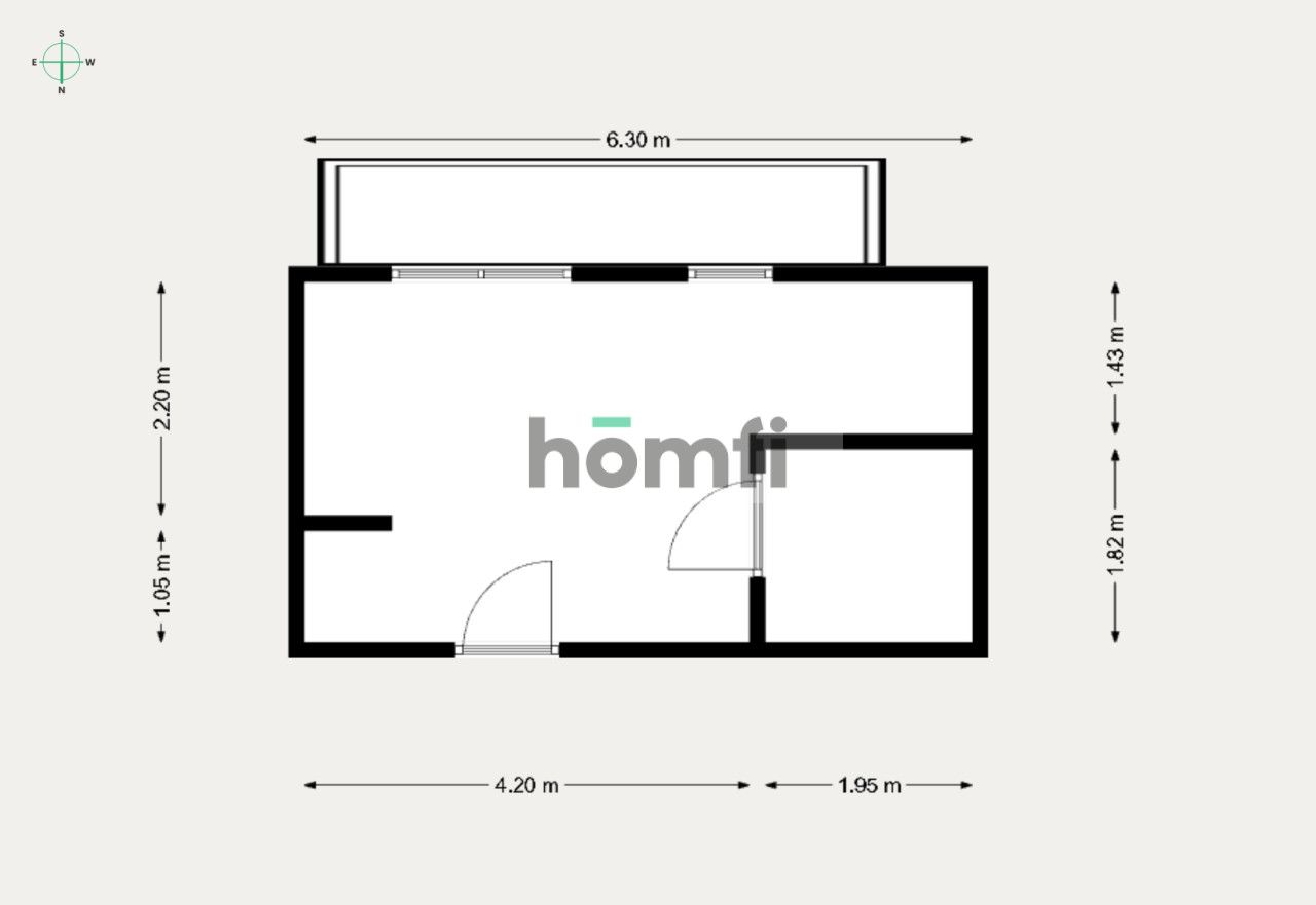 Studio apartments with balconies in the city center - Квартира - Продаж - Łódź, Polesie