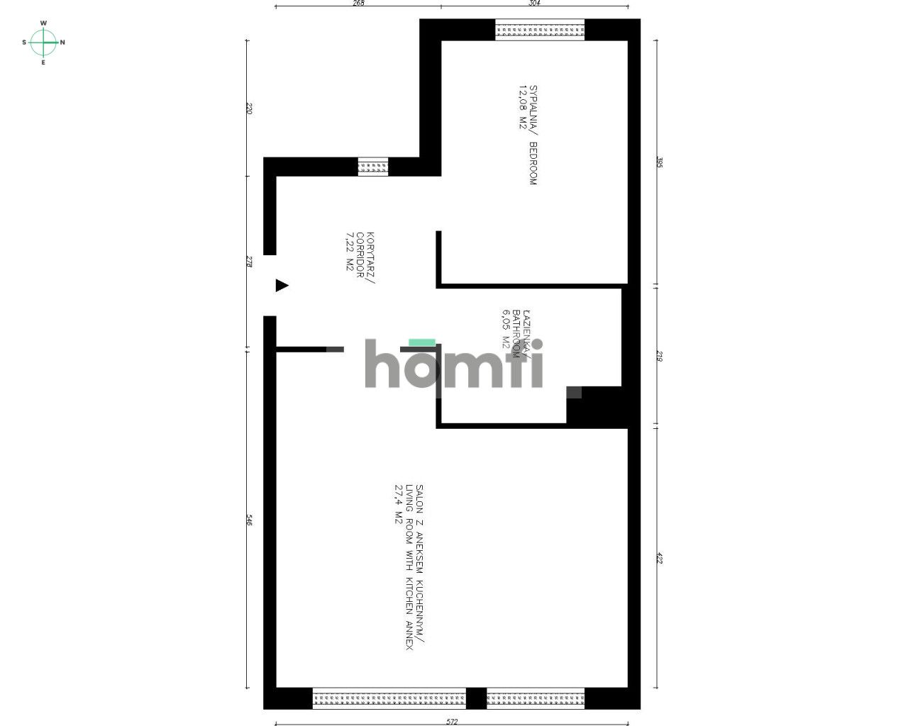 comfy 2 rooms Pustki Cisowskie - Квартира - Оренда - Gdynia, Pustki Cisowskie