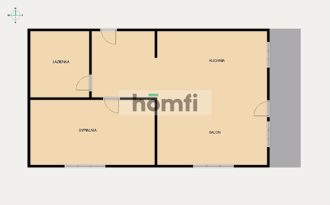 Two-room apartment in the city center - Квартира - Оренда - Radom, Śródmieście