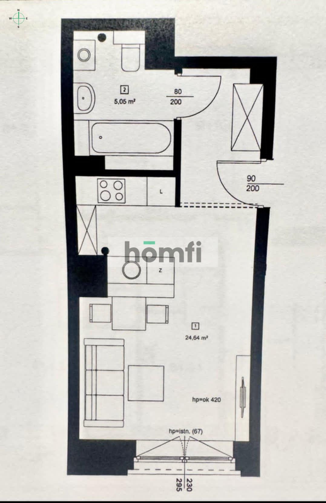 Industrial-Style Loft Apartment in D77, Prime Location by Manufaktura - Apartment - Sale - Łódź, Bałuty