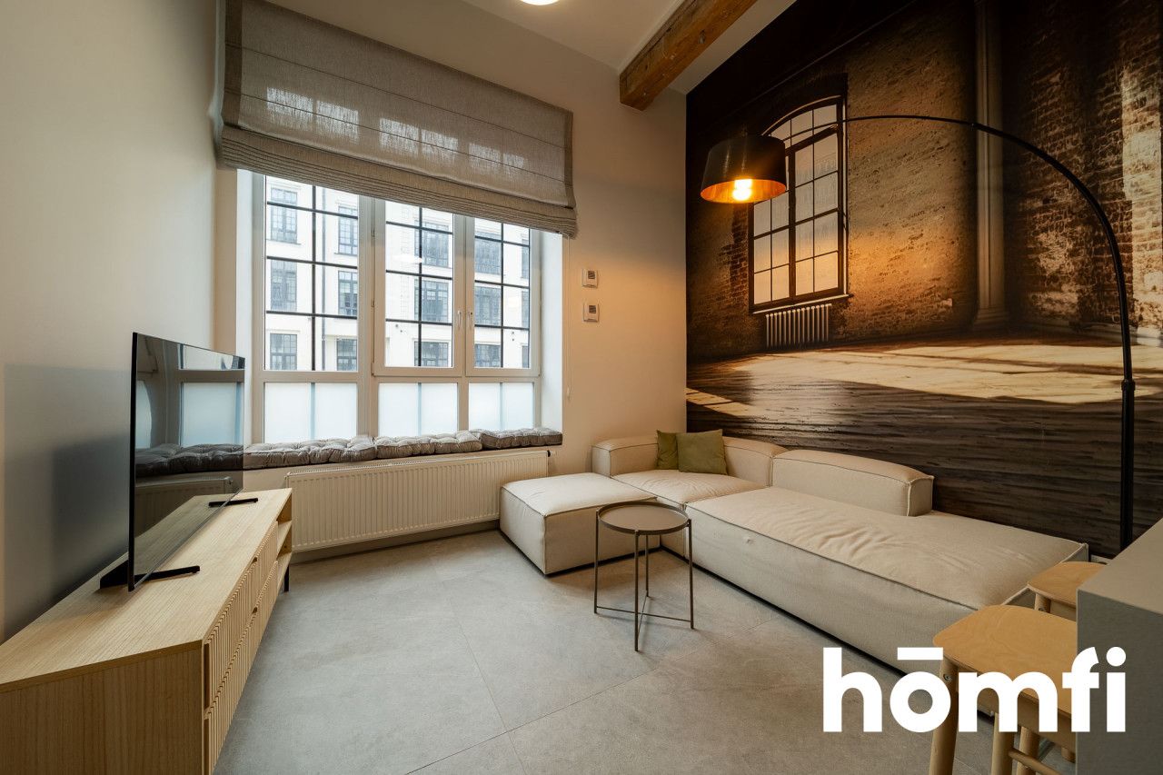 Industrial-Style Loft Apartment in D77, Prime Location by Manufaktura - Apartment - Sale - Łódź, Bałuty