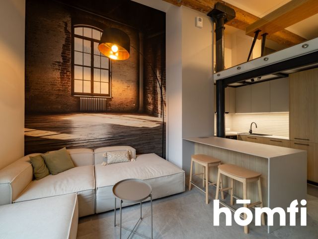 Industrial-Style Loft Apartment in D77, Prime Location by Manufaktura - Квартира - Продаж - Łódź, Bałuty