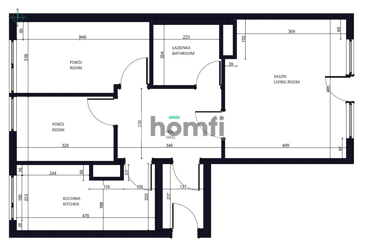 3 independent rooms | elevator | balcony - Квартира - Оренда - Warszawa, Praga-Południe / Gocław