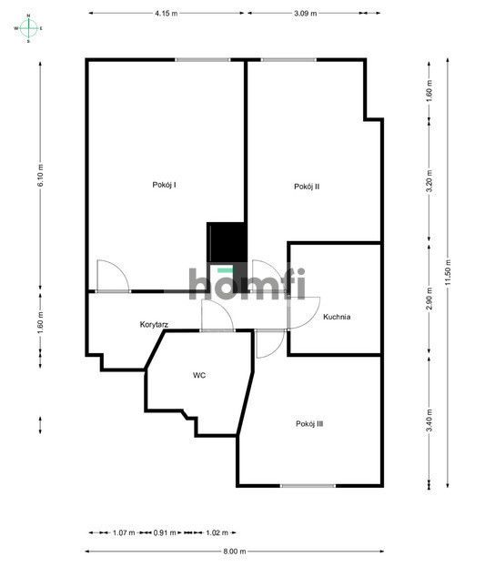 80 m² po remoncie Katowice - Apartment - Sale - Katowice, Dąbrówka Mała