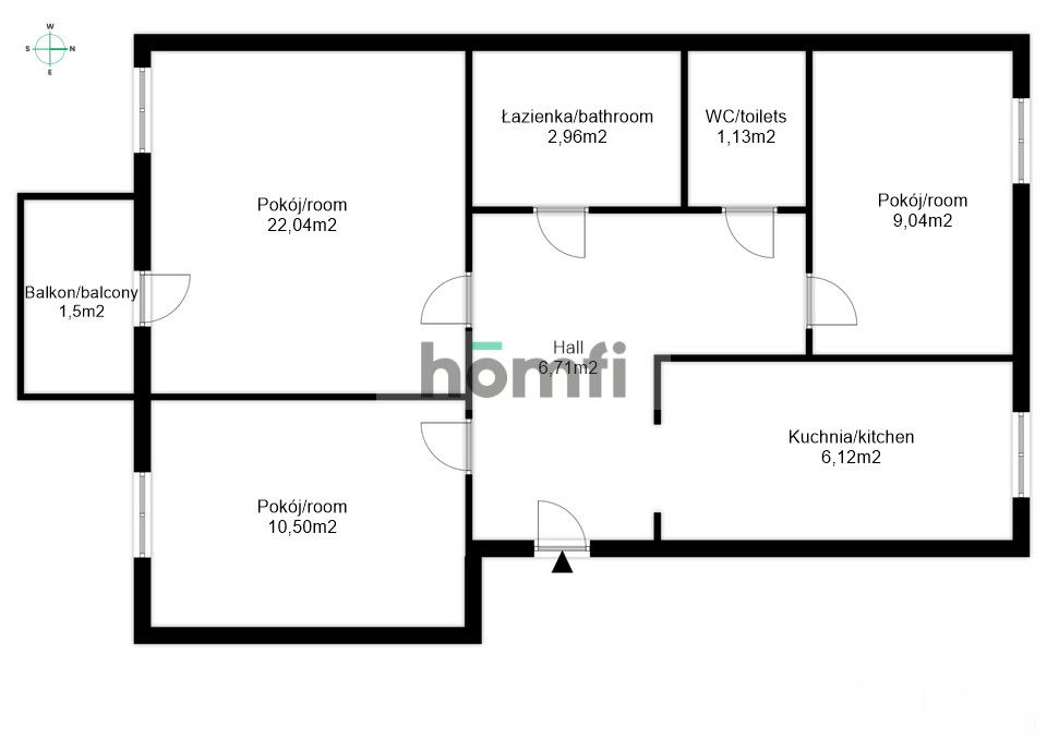 3 separate rooms | close to swimming pool, shops, park - Квартира - Оренда - Rzeszów, Baranówka