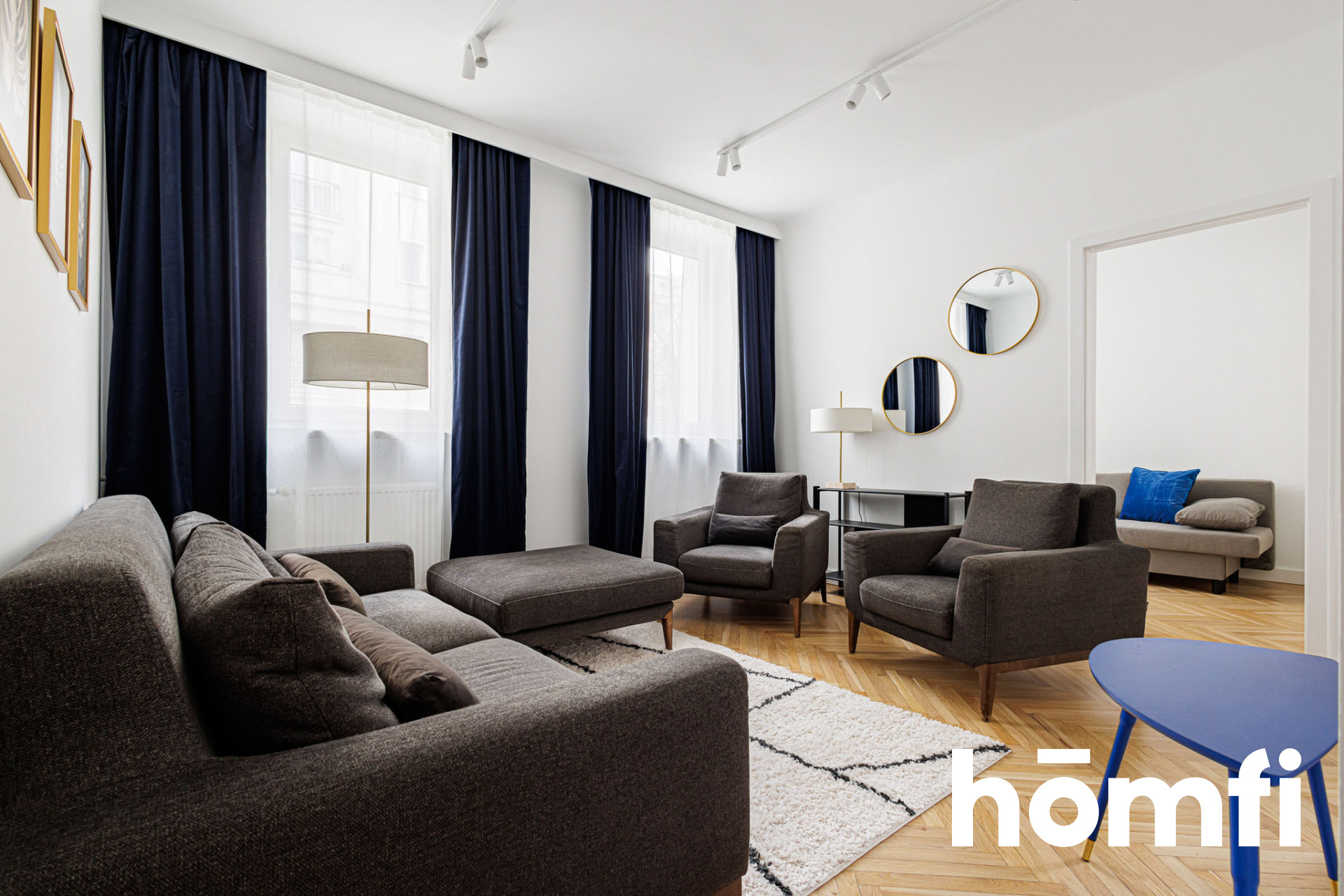 3 rooms next to the Femina Cinema | Metro - Apartment - Rent - Warszawa, Śródmieście / Muranów