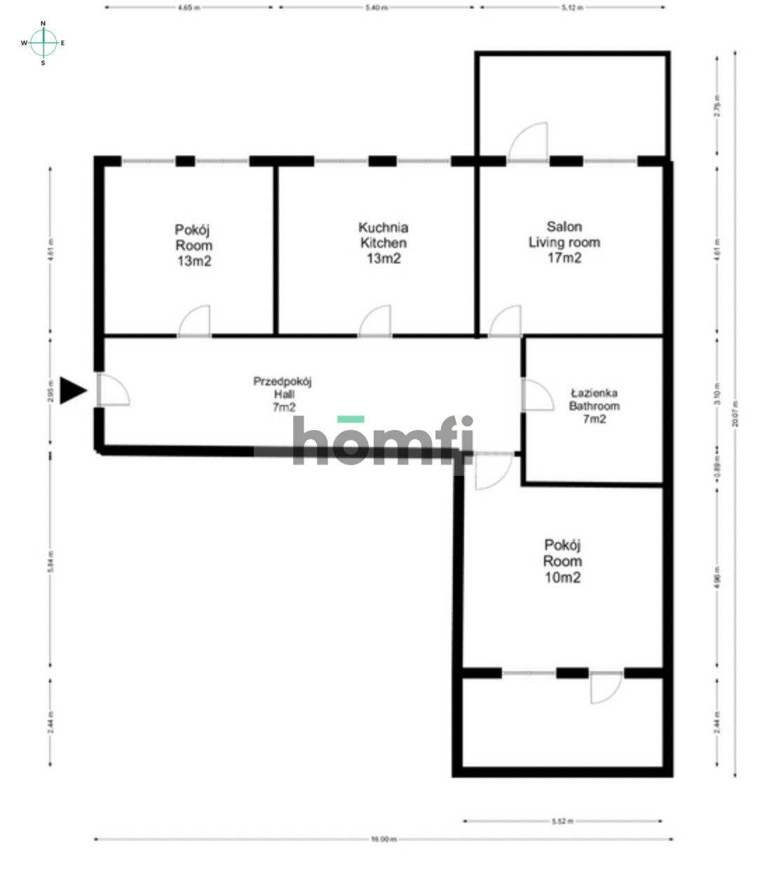 Trzypokojowe mieszkanie na wynajem|osobna kuchnia - Apartment - Rent - Wrocław, Psie Pole