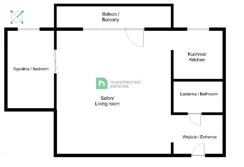 For Sale!! 2-Room Apartment - 31.34m² – Wrocławska/Krowodrza - Apartment - Sale - Kraków, Krowodrza
