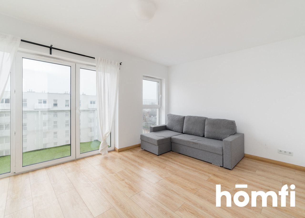 PETS CONSENT | CLOSE TO THE CENTER | BRIGHT STUDIO APARTMENT WITH PARKING | 6TH TOP FLOOR | NEW BUILDING | UL. WRÓBLEWSKIEGO 21G - Квартира - Оренда - Łódź, Górna