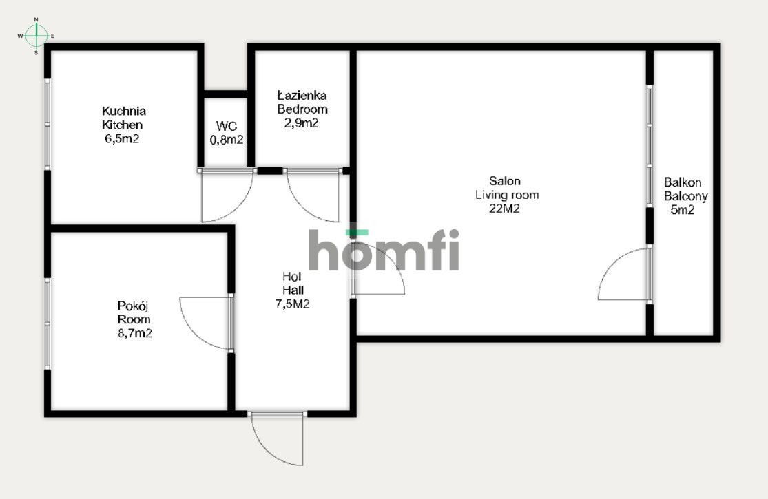 NOWOCZESNE I STYLOWE 2 POKOJOWE MIESZKANIE - Mieszkanie - Wynajem - Białystok, os. Słoneczny Stok