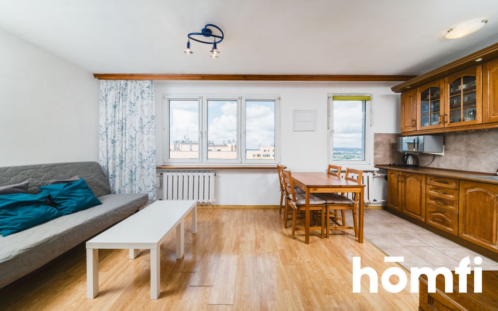 2 pokojowe z widokiem na panoramę miasta - Mieszkanie - Wynajem - Kraków, Podgórze / Kurdwanów