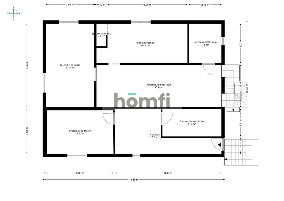 A three-story house with potential in Nysa - Дім - Продаж - Nyski, Nysa