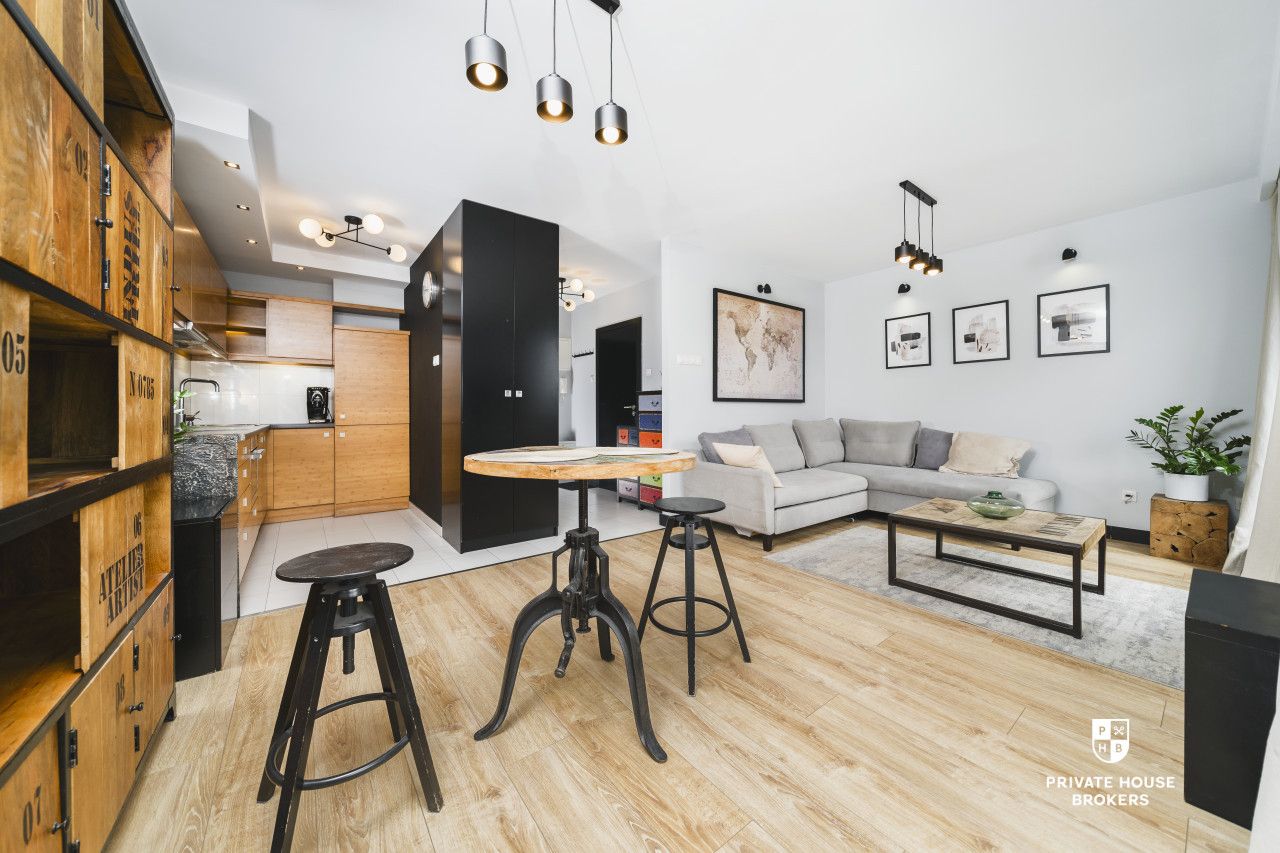 Spacious studio flat at Piwna street - Apartment - Rent - Kraków, Podgórze