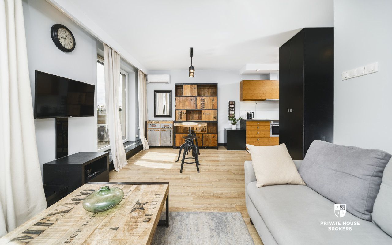 Spacious studio flat at Piwna street - Apartment - Rent - Kraków, Podgórze