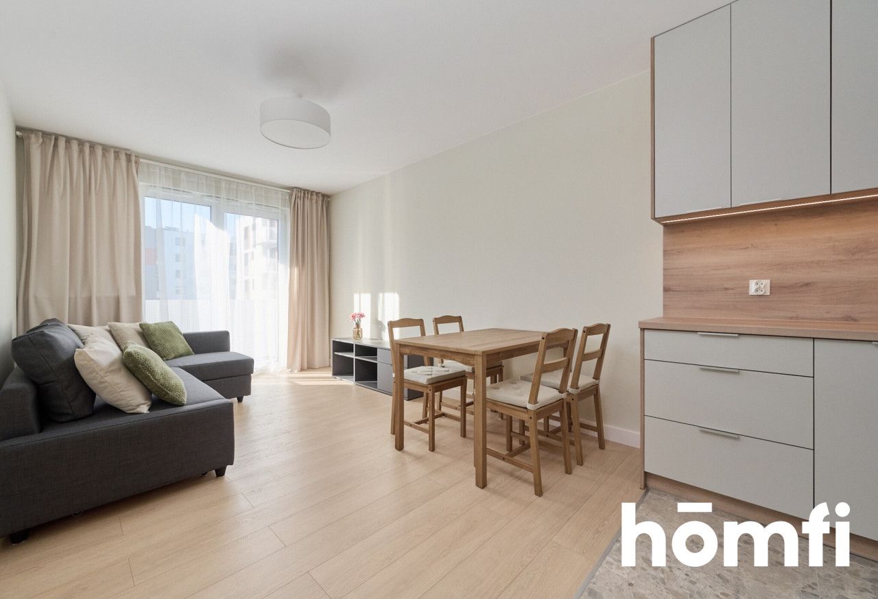 New! 2-room apartment with balcony / Międzyleska / Tarnogaj - Apartment - Rent - Wrocław, Krzyki / Tarnogaj