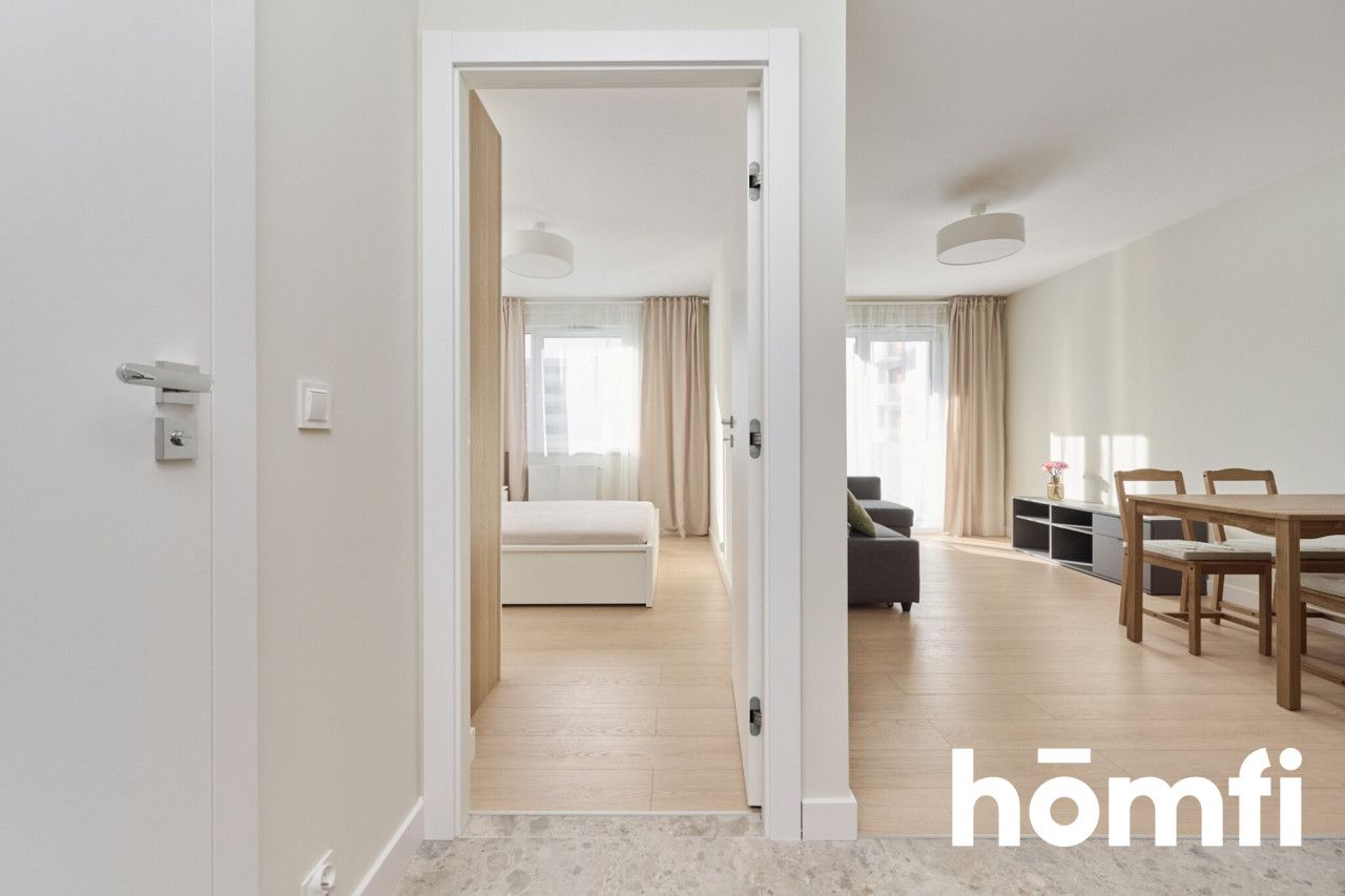 New! 2-room apartment with balcony / Międzyleska / Tarnogaj - Apartment - Rent - Wrocław, Krzyki / Tarnogaj