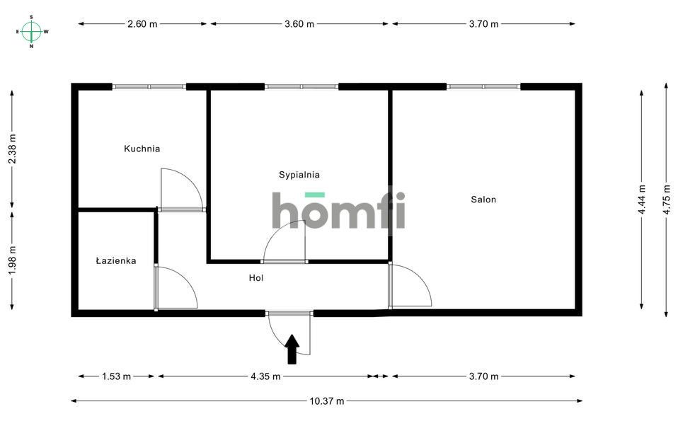 DWUPOKOJOWE MIESZKANIE PRZY GAGARINA / CZERSKIEJ - Mieszkanie - Wynajem - Warszawa, Mokotów