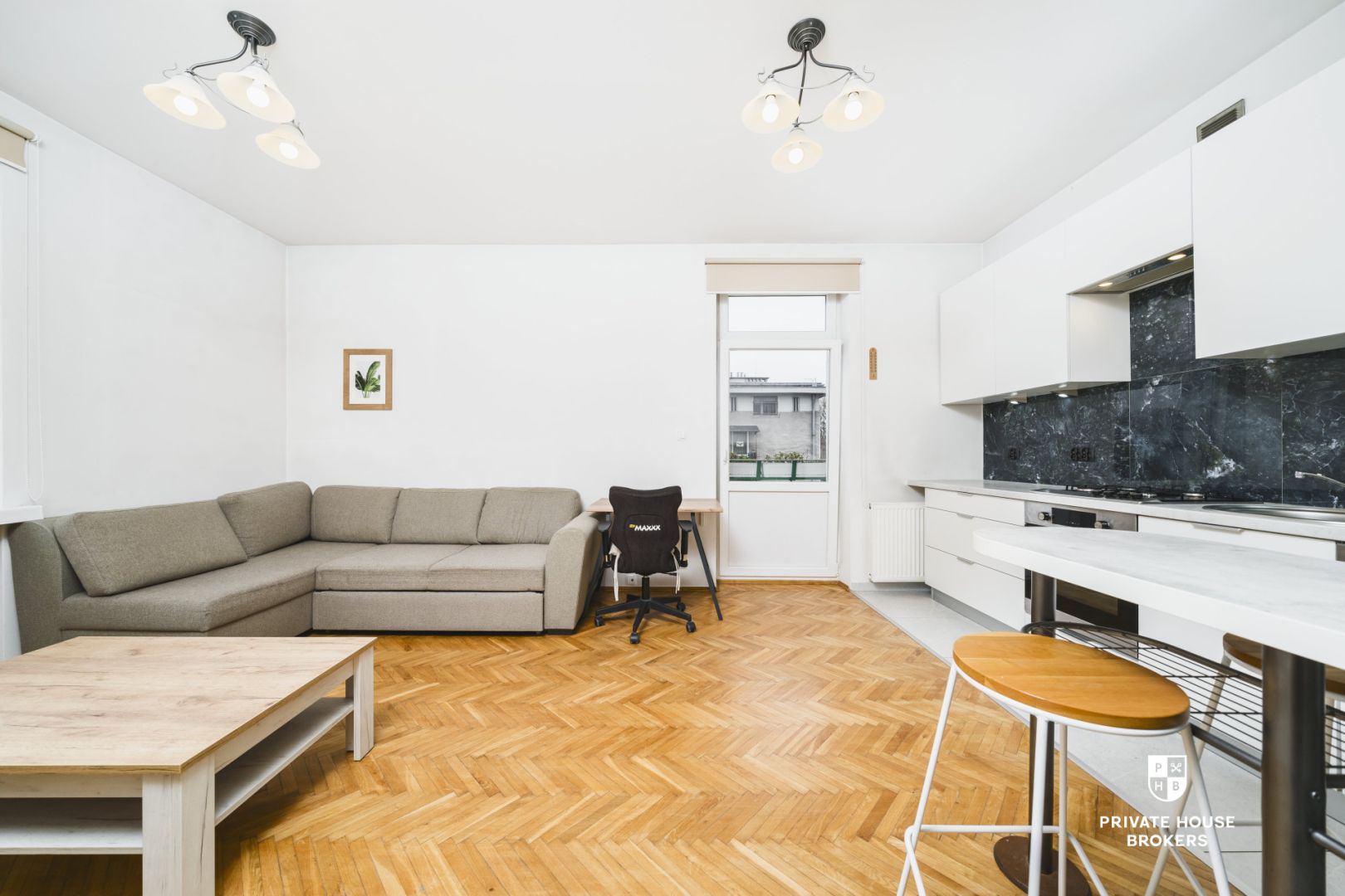 Comfortable 2-room apartment 36m² with balcony, Nowa Huta - Apartment - Sale - Kraków, Nowa Huta