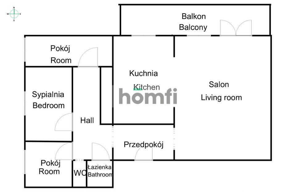 NA SPRZEDAŻ!! KOMFORTOWE MIESZKANIE 65,2m2/ Strzelców/ PRĄDNIK CZERWONY - Mieszkanie - Sprzedaż - Kraków, Śródmieście