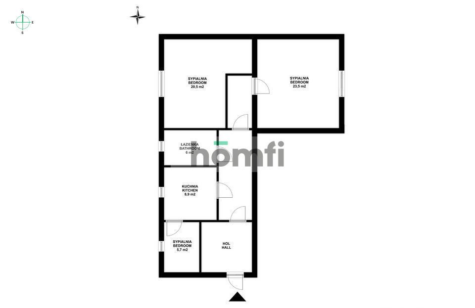 3-room apartment for rent in the city center / Lubicz / Market Square / Słowacki Theatre / Galeria Krakowska" - Apartment - Rent - Kraków, Śródmieście