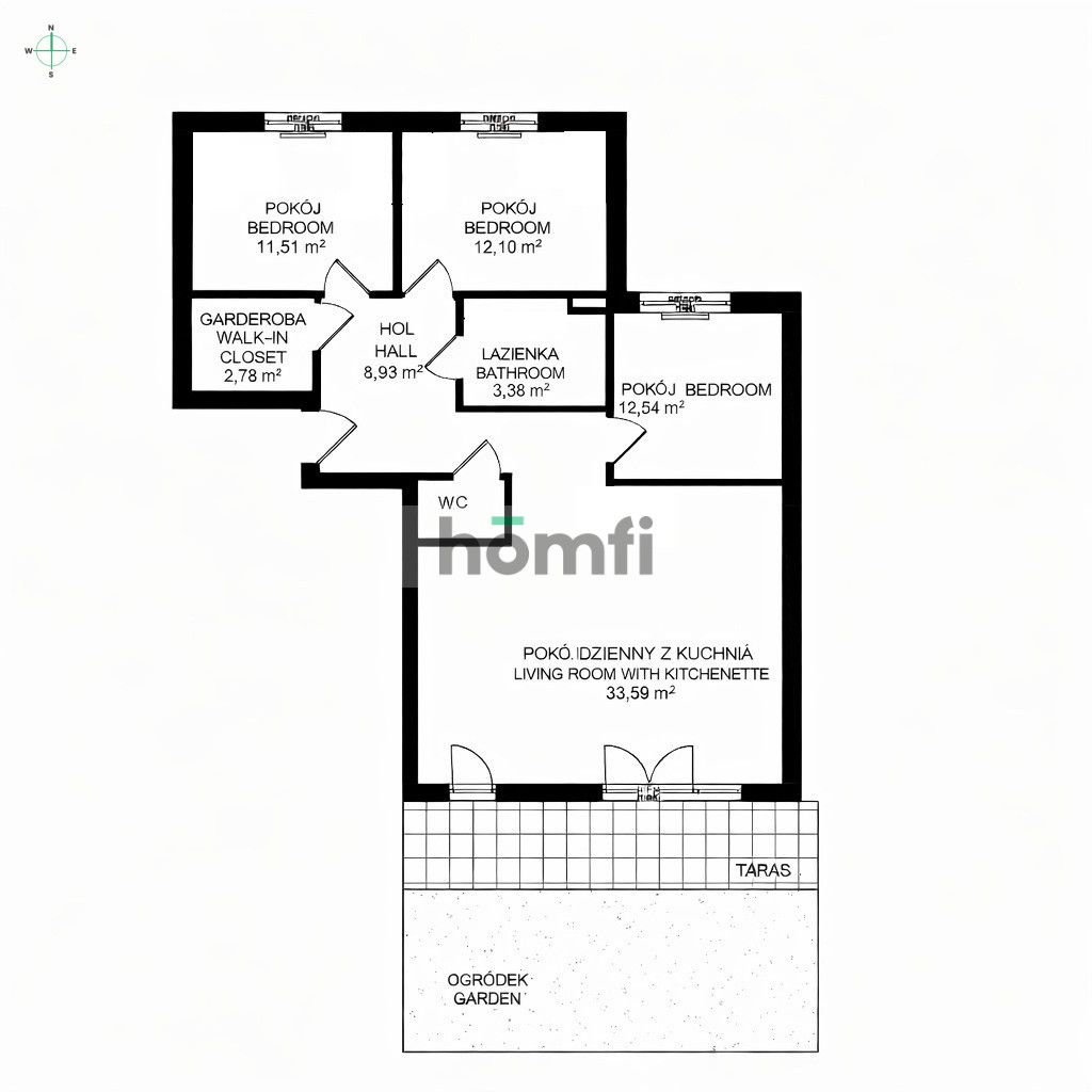 unique four-room apartment - Apartment - Rent - Gdańsk, Przymorze