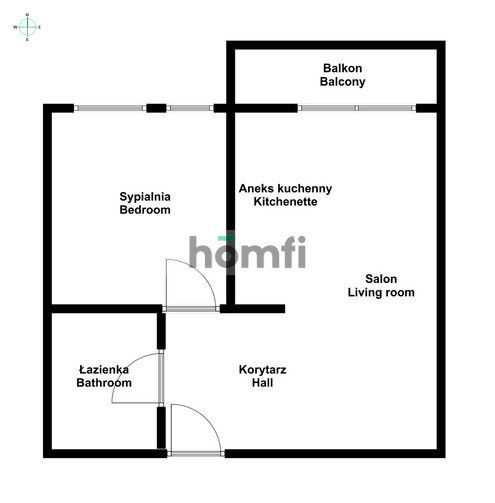 2-room apartment for rent - NARAMOWICE - Apartment - Rent - Poznań, Stare Miasto / Naramowice