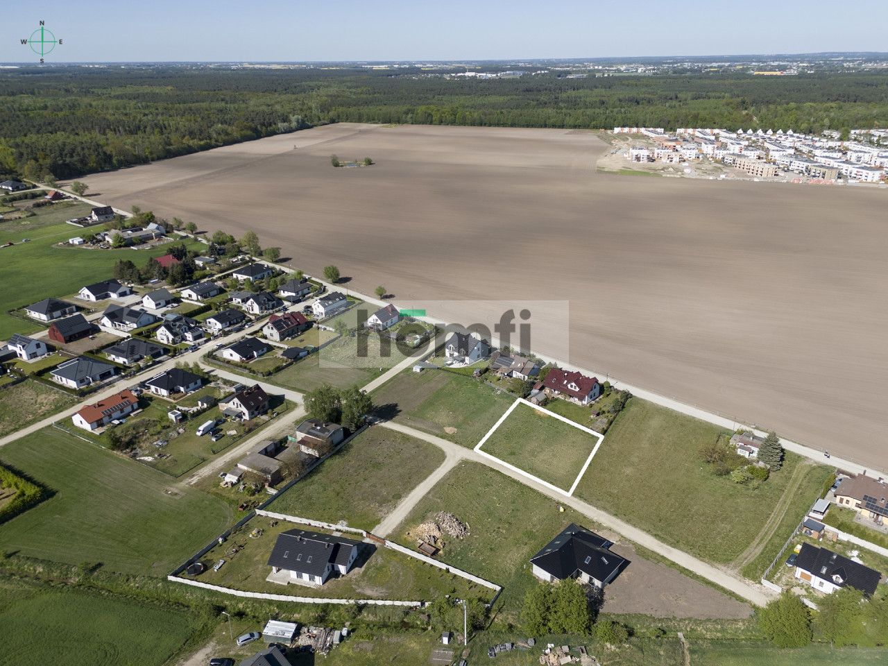 building plot 1015m2 - Ділянка - Продаж - Poznański, Dopiewo / Dopiewiec