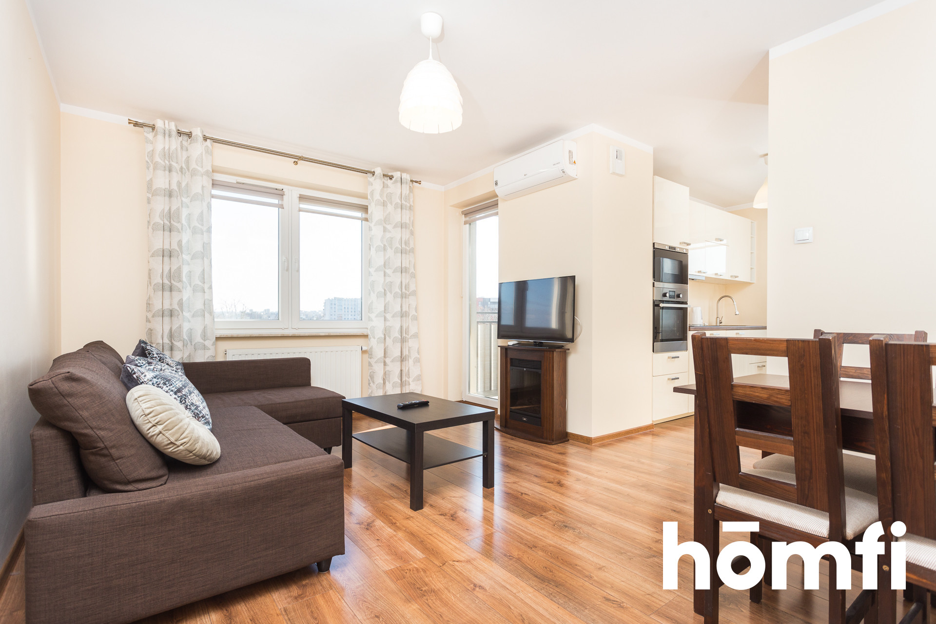 Świetnie nasłoneczniony apartament z klimatyzacją| Wielicka | Podgórze| 5 Piętro - Mieszkanie - Wynajem - Kraków, Podgórze