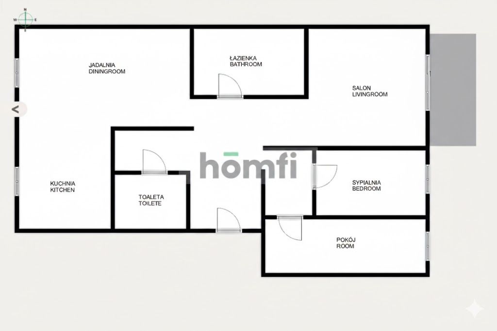 3 pokoje z klimatyzacją gotowe do wejścia - Mieszkanie - Sprzedaż - Radom, Gołębiów II
