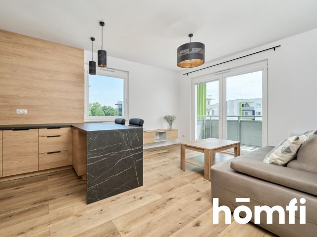 3-room apartment with a balcony and a garage / Ameriga Vespucciego / Olimpia Port - Квартира - Оренда - Wrocław, Psie Pole / Swojczyce