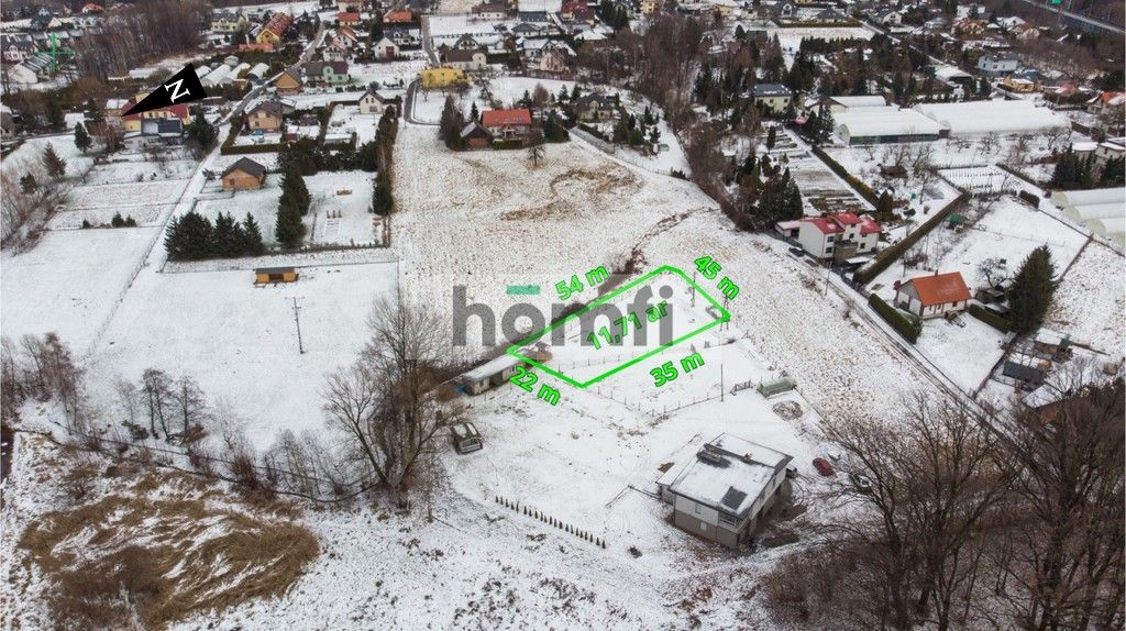 Działka budowlana 11,71ar Bielsko-Biała z WZ - Działka - Sprzedaż - Bielsko-Biała, Komorowice Krakowskie