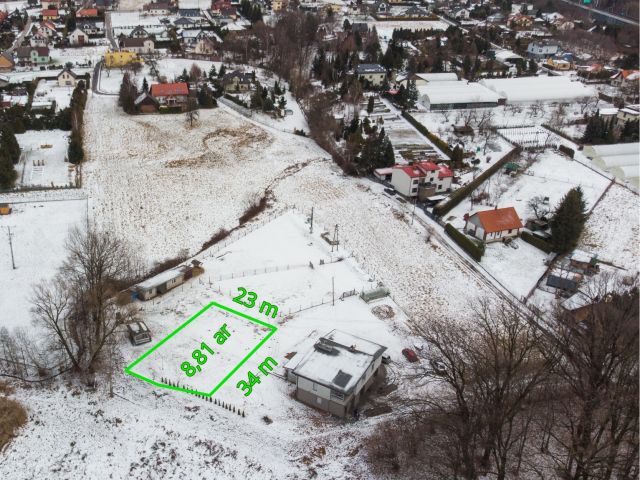 plot for rent located Bielsko Biala 8.81are - Plot - Rent - Bielsko-Biała, Komorowice Krakowskie