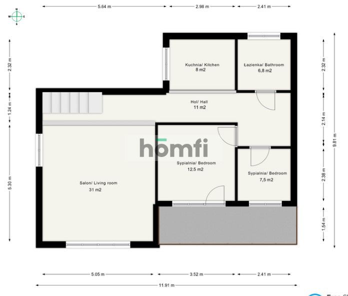 A COZY HOME IN THE HEART OF THE ŚWIĘTOKRZYSKIE MOUNTAINS - Дім - Продаж - Kielecki, Bieliny / Huta Nowa
