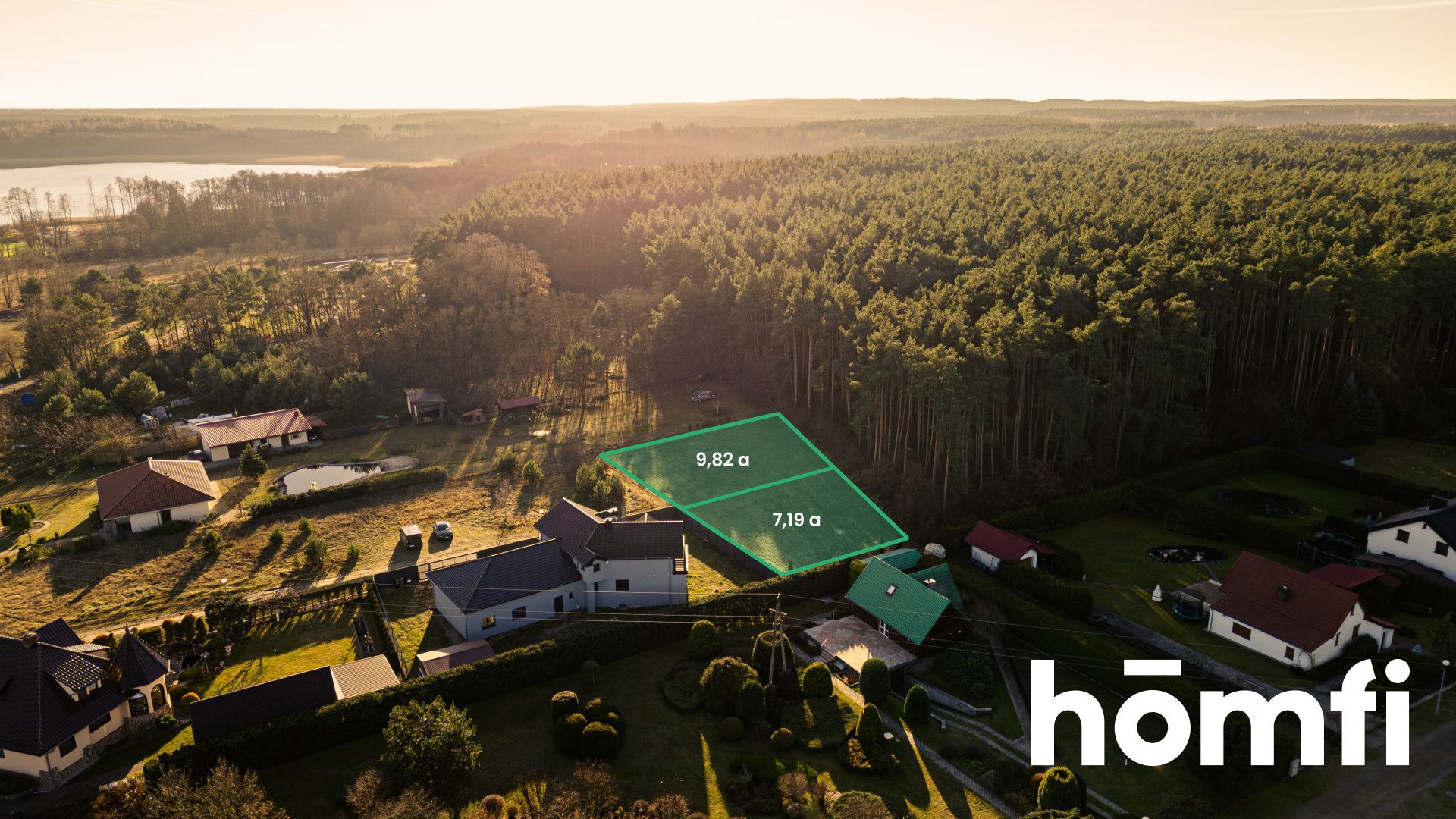 Działka budowlana przy lesie, nad Jeziorem Niesłysz / blisko A2 - Działka - Sprzedaż - Świebodziński, Lubrza / Przełazy