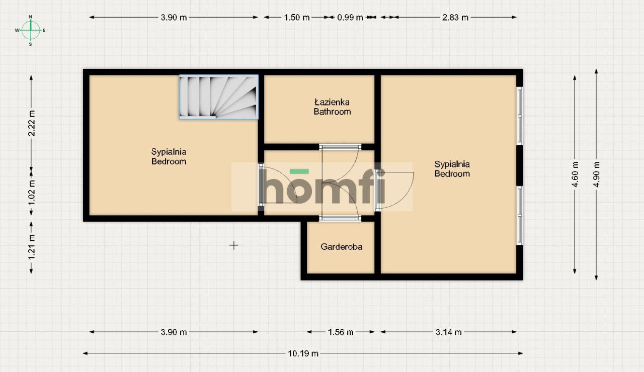 Two-level flat in a convenient location, Rapackiego, Radom - Квартира - Продаж - Radom, Gołębiów II