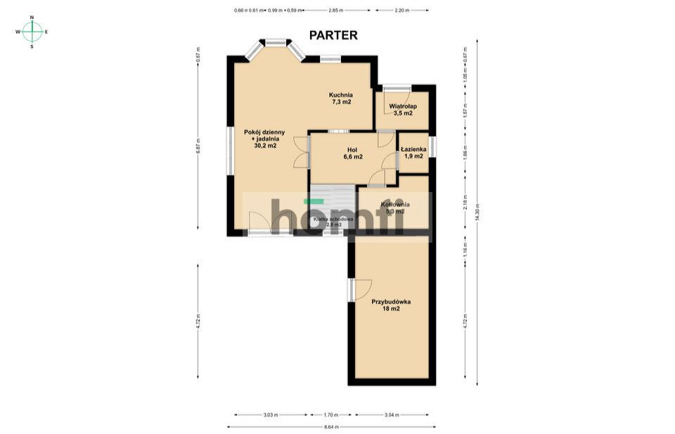 Single-Family House 100 m² + 18 m² Annex | Quiet Area | Pobiedziska - Дім - Продаж - Poznański, Pobiedziska