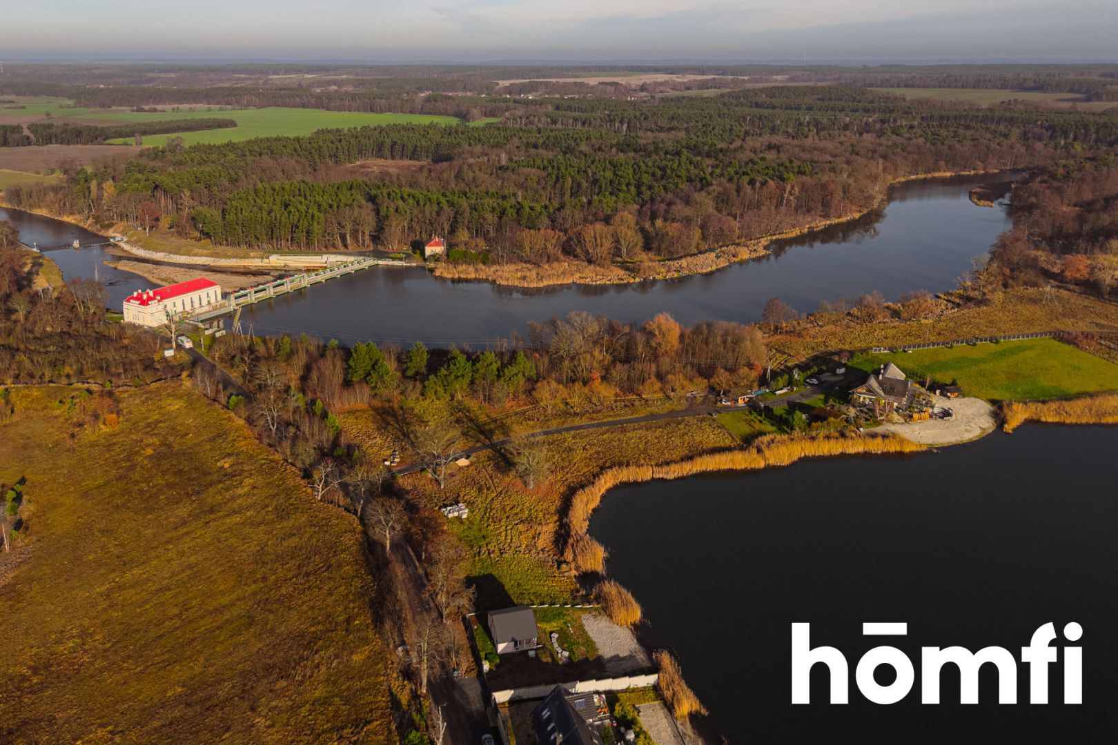 Riverfront plot with private shoreline - Ділянка - Продаж - Żagański, Żagań / Gryżyce
