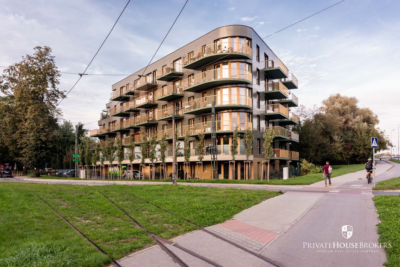 Aleja Pokoju / Świtezianki 2, 37m²: brand new, premium studio with air-conditioning | Fabryczna | Pepsico | EPAM - Apartment - Rent - Kraków, Śródmieście / Dąbie