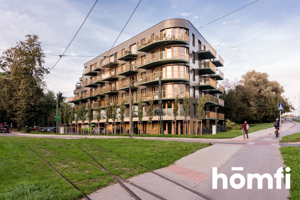 Aleja Pokoju / Świtezianki 2, 37m²: nowa kawalerka premium z klimatyzacją | Fabryczna | Pepsico | EPAM - Mieszkanie - Wynajem - Kraków, Śródmieście / Dąbie