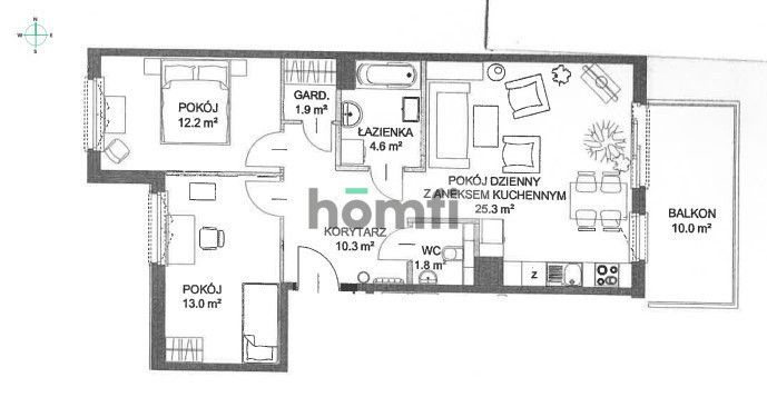 Modern 3 rooms with garage, sauna and fitness - Apartment - Rent - Gdańsk, Aniołki