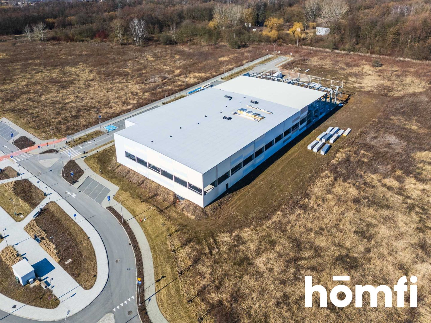 Large hall with overhead rail cranes and a maneuvering area for services or high-tech industry - automotive, electronics, robotics, pharmacy, defense industry | Badeniego | Igołomska | Nowa Huta - Plot - Sale - Kraków, Nowa Huta