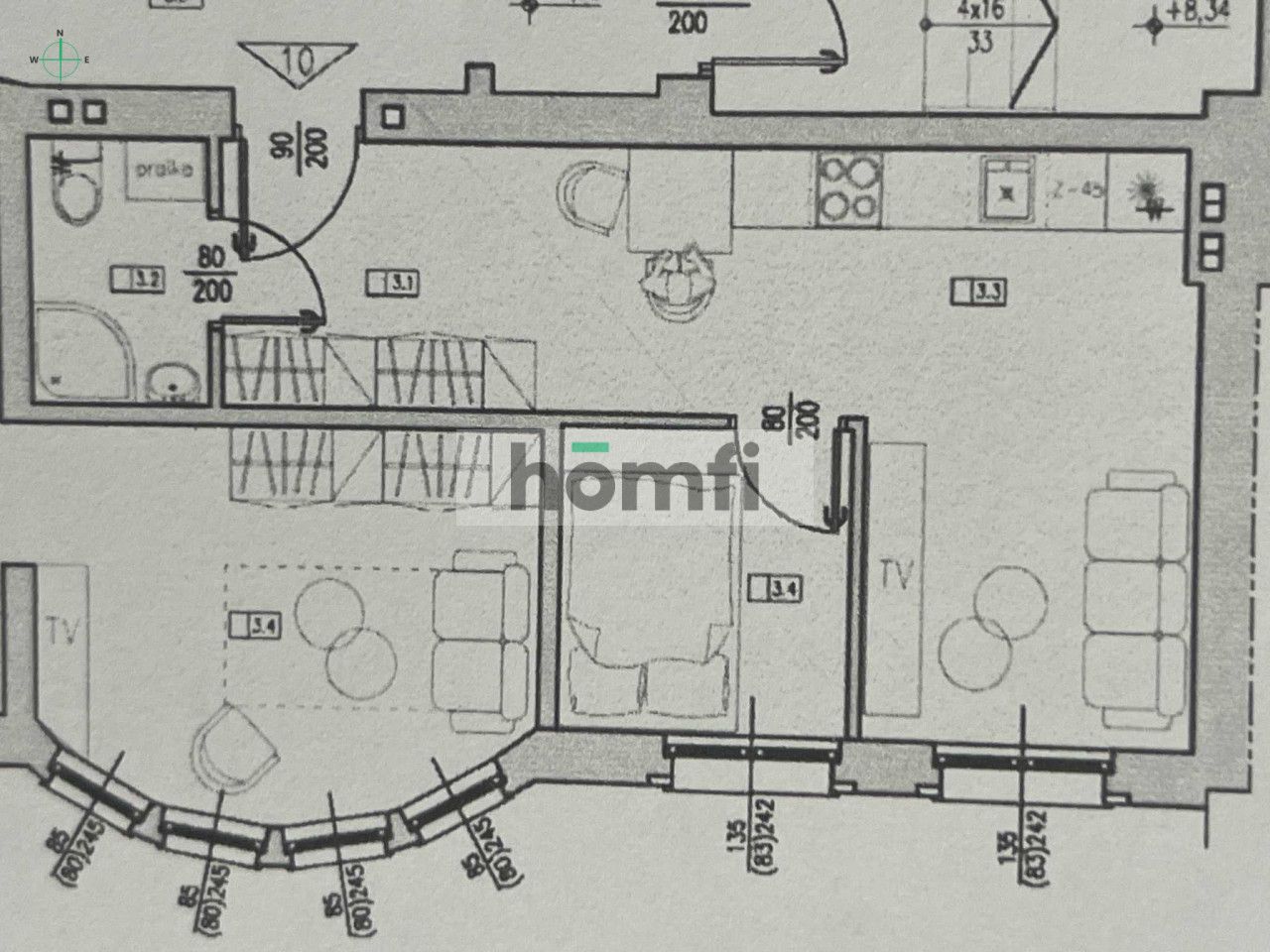2-room apartment – Bytom (Agora Mall) – low utilities - Apartment - Rent - Bytom, Centrum