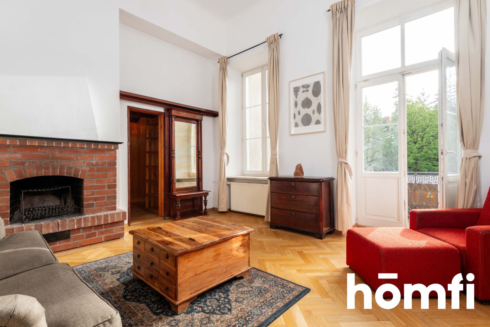 a beautiful 3-room apartment at Piękna street. 4.5 HIGH - Квартира - Оренда - Warszawa, Śródmieście