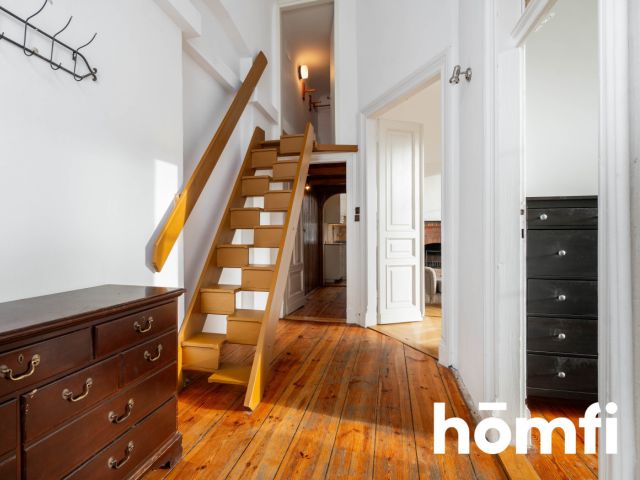 Klimatyczne 3-pok mieszkanie na Pięknej. 4,5 WYSOKIE!!! Antresola. - Mieszkanie - Wynajem - Warszawa, Śródmieście