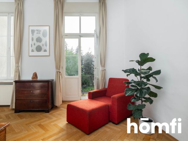 Klimatyczne 3-pok mieszkanie na Pięknej. 4,5 WYSOKIE!!! Antresola. - Mieszkanie - Wynajem - Warszawa, Śródmieście