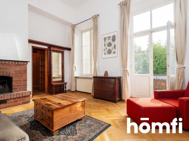 Klimatyczne 3-pok mieszkanie na Pięknej. 4,5 WYSOKIE!!! Antresola. - Mieszkanie - Wynajem - Warszawa, Śródmieście