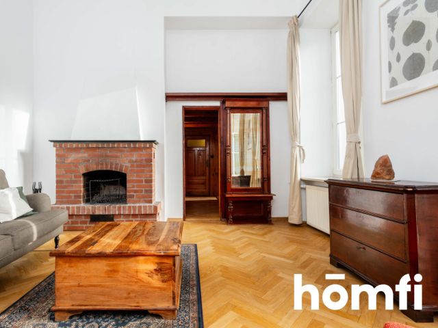 Klimatyczne 3-pok mieszkanie na Pięknej. 4,5 WYSOKIE!!! Antresola. - Mieszkanie - Wynajem - Warszawa, Śródmieście