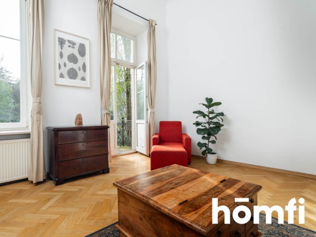 Klimatyczne 3-pok mieszkanie na Pięknej. 4,5 WYSOKIE!!! Antresola. - Mieszkanie - Wynajem - Warszawa, Śródmieście