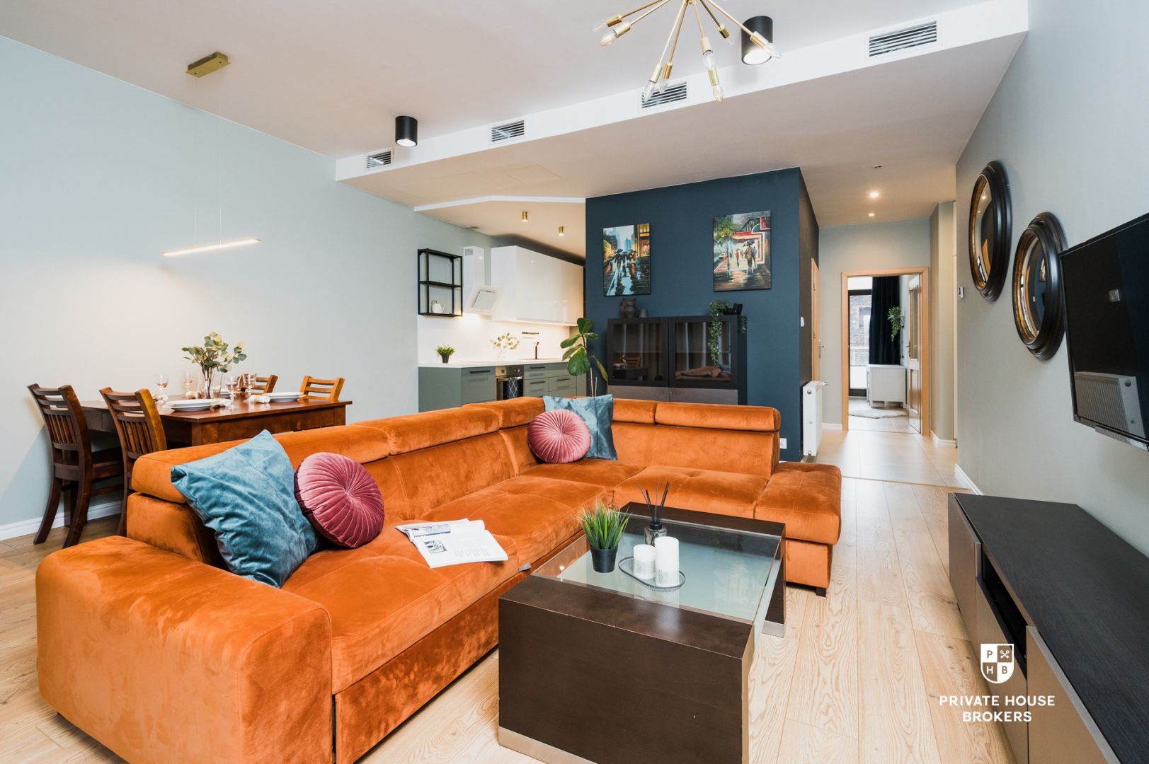 Nowoczesne trzypokojowe mieszkanie z balkonem ul. Wielopole - Mieszkanie - Wynajem - Kraków, Śródmieście / Stare Miasto